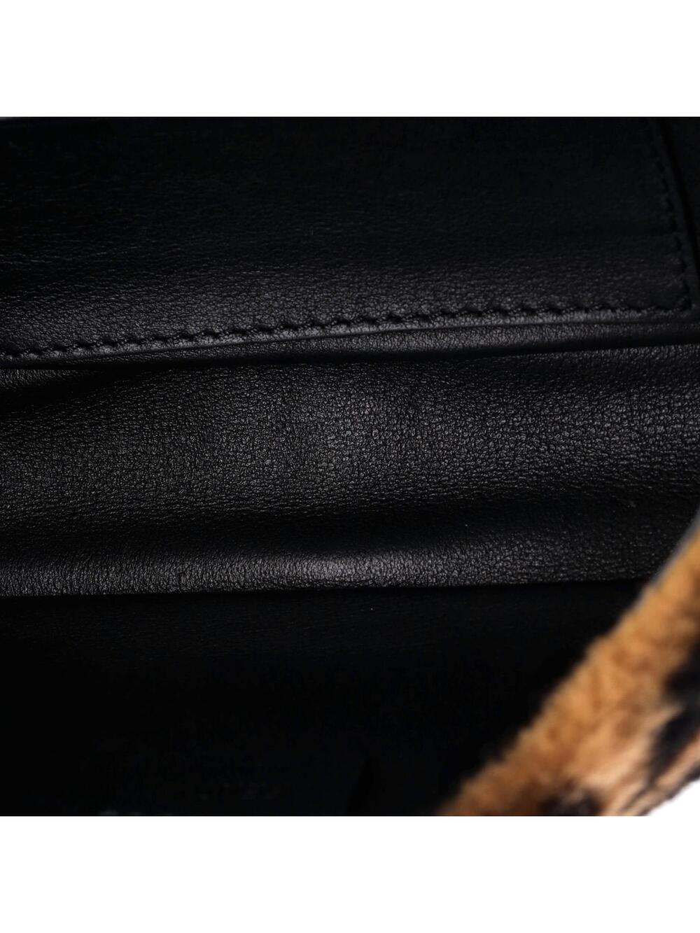 Fendi Baguette Nm Bag Zucca Shearling #294731F22B - Picture 5 of 7